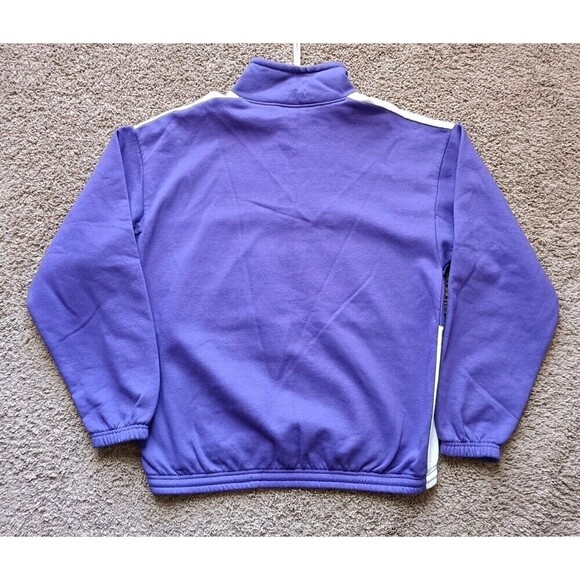 Vintage Bahamas Jacket Women's Size XL Purple Gray Striped Long Sleeve 90s - Picture 5 of 7